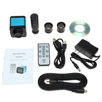 Caméra de microscope vidéo numérique à monture C, 16MP, 1080P, 60FPS, USB avec câble
