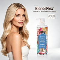 BlondePlex Formula Asam Amino Bebas Sulfat Sampo Pelindung Warna Rambut untuk Semua Jenis Rambut 500ml