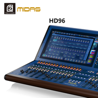 Mezclador de Audio Digital Metálico HD96 de 144 Canales con Potencia de 2650W para Uso en Escenarios de DJ