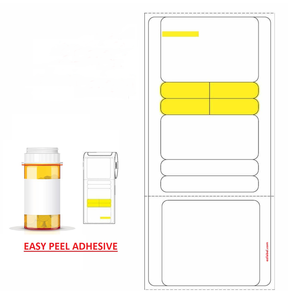 ฉลากยาตามใบสั่งแพทย์ Rx ป้ายยาแบบกำหนดเองได้ - Product Image 1