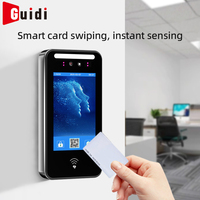 Guidi Akıllı Yüz Tanıma Erişim Kontrol Terminali IP65 Su Geçirmez RFID NFC Mobil Uygulama Devam Takip Sistemi OEM Fabrikası