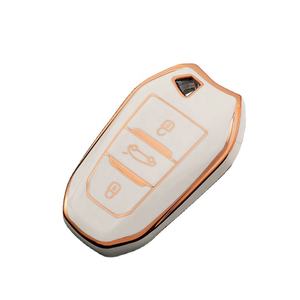 TPUキーホルダーキーフォブカバーケースプジョー4008 5008 308カーキーアクセサリーアクセサリー - Product Image 1