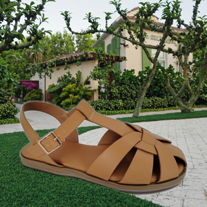 Ingrosso da <span class=keywords><strong>donna</strong></span> estate sandali moda classica moda moda pelle con fondo piatto scarpe <span class=keywords><strong>antiscivolo</strong></span> da <span class=keywords><strong>donna</strong></span> all'aperto per pantofole - Product Image 3