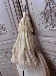 Викторианский антикварный кружевной зонт ручной работы TX11159 с длинной ручкой, винтажный, для свадебной фотосъемки, в стиле Лолита, с кисточками - Product Image 5