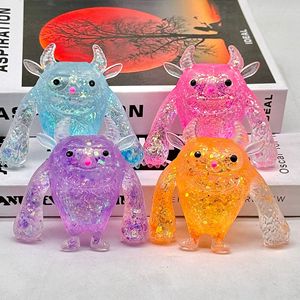 Nouveau style Jouet Squishy Monstre Veau en Maltose Pailletée, Doux Anti-stress, Cadeau pour Enfants et Adultes, Ambiance Cool, Jouets en Gros - Product Image 2