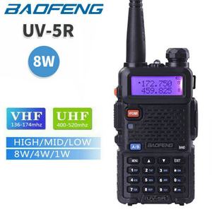 Radio bidirectionnelle Baofeng UV-5R 8W UHF VHF double fréquence, portable, analogique, talkie-walkie, station BFUV-5R - Product Image 5