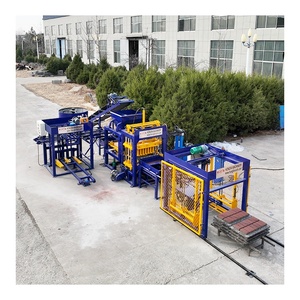 Macchina Automatica QT4-15 per Blocchi di Cemento Forati e Autobloccanti, Macchinari per Produzione di Mattoni, Lavoro da Casa Online - Product Image 2