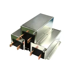 PE 5300 série de puissance À courant Élevé de bruit de ligne électrique DC Filtre EMI EMC pour PV Onduleur 25A 1500A