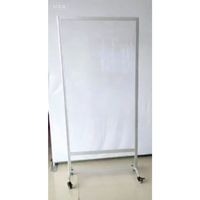 Paravents de sécurité en acrylique sur pied, cloisons murales transparentes, abris roulants, cloisons de bureau, sublimation par transfert thermique, écologiques, durables