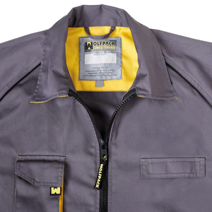 Giacca da Lavoro Grigia/Gialla Taglia 46/48 S - Product Image 4