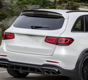 สปอยเลอร์หลังคาท้ายรถยนต์ ชุดแต่งสปอยเลอร์หลังสำหรับรถยนต์ Mercedes Benz GLC Class X253 GLC250 GLC350 ปี 2020-2022 อะไหล่แต่ง - Product Image 6
