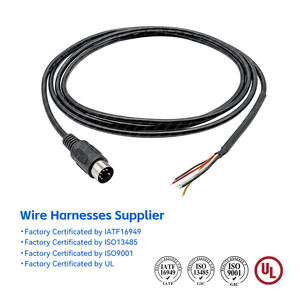 DIN مخصص 5 دبوس ذكر MD5 إلى سلك نهاية Connecter - Product Image 4