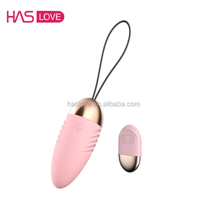 HASLOVE marchio telecomando vibratore uovo 10 metri gamma 10 modalità di vibrazione AAA batterie Dildo vibratore Dildo - Product Image 2