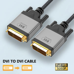 <span class=keywords><strong>Dual</strong></span> <span class=keywords><strong>Link</strong></span> mendukung resolusi tinggi 2560x1600 <span class=keywords><strong>DVI</strong></span> ke kabel <span class=keywords><strong>DVI</strong></span> <span class=keywords><strong>DVI</strong></span>-D 24 + 1 kabel berlapis emas untuk Gaming, DVD, Laptop, HDTV - Product Image 2