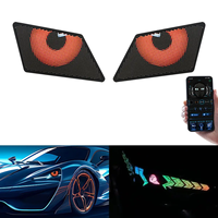 JINXIN Hot 12V Dynamic Magic Eye Display Light Winking Customized Multi-Mode Devil Eyes Car Led Panel