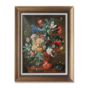Pintura al Óleo de Flores Clásicas Pintada a Mano con Calidad de Museo, CLP124, Pedido Mínimo de 1 Pieza, Personalización Completa, 15 Años de Experiencia en Fábrica, 1 Pieza POD A - Product Image 1