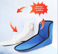 Bottes de soutien ajustables pour le tendon d'Achille, respirantes, pour la rééducation et la protection du pied en cas de blessure