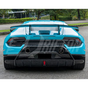 Huracan กันชนหลังทำจากคาร์บอนไฟเบอร์รุ่นปรับปรุงใหม่สำหรับรถ lambเบา LP610และ LP580 - Product Image 2