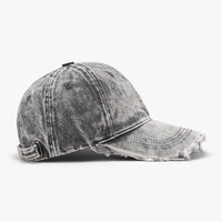 Casquette de baseball unie délavée et enduite pour femme, respirante, à visière incurvée, protection solaire, polyvalente, décontractée, vente en gros