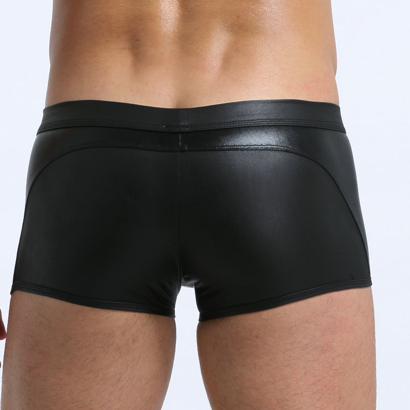 Importation chine marchandises dernières conceptions de culotte confortable boxer serré short propre logo