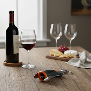 Tire-bouchon en acier Soft Collection Line Boîte de 96 avec logo personnalisable Ensemble d'ouvre-bouteille de vin électrique Ouvre-bouteille - Product Image 2