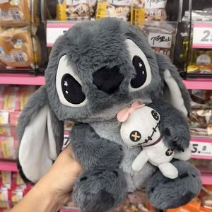 Großhandel Neue Limitierte Auflage Schwarz-Grauer Stitch Plüschtier Stitch-Puppe Feiertagsgeschenk Plüsch-Schlüsselanhänger - Product Image 1