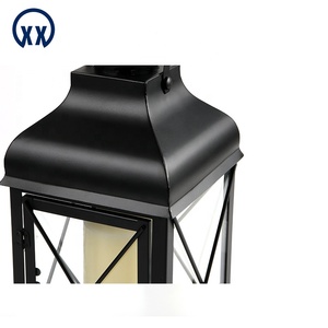 Al aire libre linternas de acero inoxidable vela mejor tormenta <span class=keywords><strong>linterna</strong></span> - Product Image 1