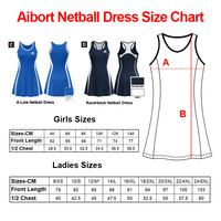 Seragam Netball Wanita Custom Aolan Sublimasi, Bernapas, Cepat Kering, dengan Logo