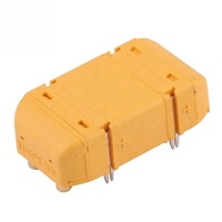 Adaptateur AMASS XT60PW, connecteur de puissance mâle/femelle XT60 en laiton doré, type banane, pour accessoires RC