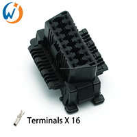 Diagnose stecker für Nissan Toyota OBD2 II 16-polige Buchse J1962 OBDII Cable Car Auto Adapterst ecker
