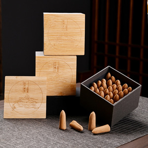 <b>Cone</b> <b>Incense</b> Sandalwood Natural Fragrance Aromatic Indoor Use Dehua Origin 100% Natural - Product Image 1