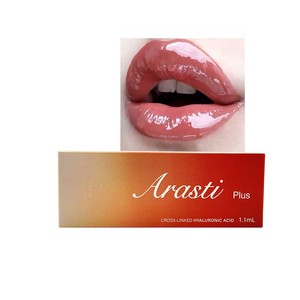 Arasti HA-Plus <span class=keywords><strong>Filler</strong></span> Dermico Iniettabile Cosmetico 1ml Gel di Acido Ialuronico Reticolato Anti-Età Rassodante per Naso, Labbra, Viso, Occhi, Mani - Product Image 4