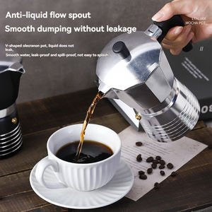 Pot à café à poignée en <span class=keywords><strong>grain</strong></span> de bois de style européen - Product Image 2