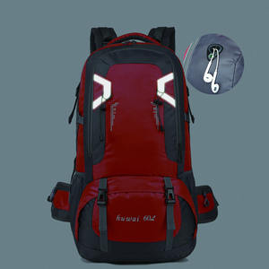 Sac à dos de randonnée de voyage de camping sportif pour hommes et femmes, grande capacité, imperméable, personnalisé, 40 L, 60 L - Product Image 3