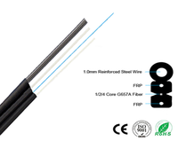 Câble de raccordement FTTH SC/APC SC/APC Monomode G657A2 Extérieur/Intérieur avec gaine LSZH pour ONU/ONT FTTX