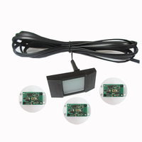 Boîtier électronique en plastique noir moulé sur mesure FR-4 OEM de Shenzhen avec service clé en main conforme à la norme IPC-II pour boîtier de carte PCB