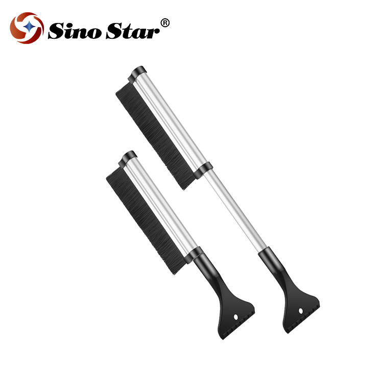 X009 многофункциональная Выдвижная лопата для снега инструмент для размораживания снега два в одном щетка для снега не повреждает стекло автомобиль