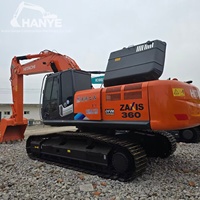 Prix bas, excavatrice sur chenilles Hitachi360 d'occasion robuste de 36 tonnes, godet standard de 17 m³ pour carrière et grands projets de terrassement