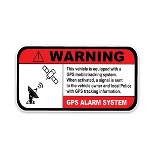 Etiqueta Adhesiva de Vinilo <span class=keywords><strong>para</strong></span> Automóviles con Rastreo GPS Antirrobo, Personalizable con Serigrafía, Impermeable - Product Image 1
