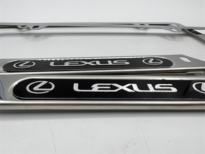 <span class=keywords><strong>Portatarga</strong></span> targa anteriore in <span class=keywords><strong>acciaio</strong></span> inossidabile argento di fascia alta - Product Image 6