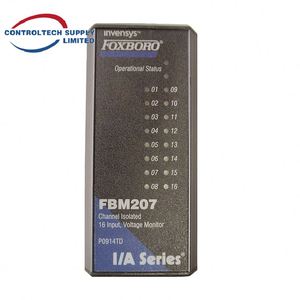 Ensemble de terminaison de compression Foxboro FBM207 P0916JS pour DCS série I/A 16 canaux 24V CC FBM207b - Product Image 2
