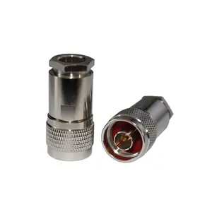 Factory Supply N-J7D Coaxial Connectors Male Jack N Type Connector For LMR400 Cable Assembly