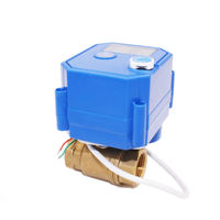 DN15 DN20 DN25 mini actionneur électrique contrôle sans fil en laiton vanne à bille motorisée avec fonction de dérivation manuelle pour une utilisation intelligente