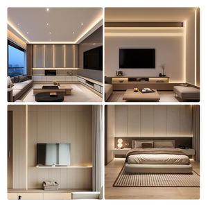 Tira de Luz LED Lineal de Cobre Impermeable en Oferta, Flexible COB 480LEDs/m IP67 5m/rollo, Regulable, Alto CRI 90, para Paisajes Exteriores - Product Image 5