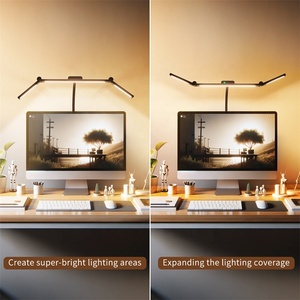 5 chế độ màu Dimmable dẫn đèn bàn với kẹp, 24 Wát điều khiển từ xa kiến trúc sư đèn bàn chiếu sáng cho văn phòng nhà - Product Image 5