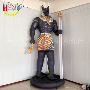 รูปปั้นยักษ์ดำหัวแมวอียิปต์ - Product Image 1