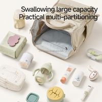 Sac à dos imperméable pour maman VSUCH, grand sac à couches léger multi-poches avec crochet pour poussette, sac de maternité pour maman, idéal pour les sorties en plein air