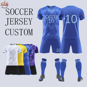 ชุดฟุตบอลแบบกำหนดเอง ชุดฟุตบอล ชุดฝึกซ้อมสำหรับผู้ใหญ่ เสื้อฟุตบอล เสื้อฟุตบอลย้อนยุค - Product Image 3