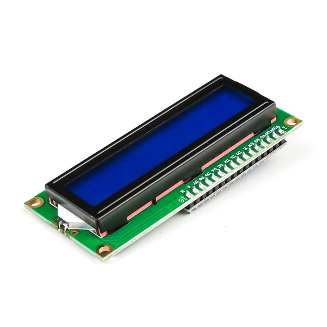LCD1602 1602 LCD Module Blue / Yellow Green Screen 16x2 Character LCD Display PCF8574T PCF8574 IIC I2C Interface 5V