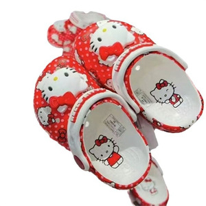 <span class=keywords><strong>Crocs</strong></span> Nuevos <span class=keywords><strong>Hello</strong></span> <span class=keywords><strong>Kitty</strong></span>, Zuecos EVA Cómodos, Ligeros, Antideslizantes y Resistentes al Desgaste, Zapatos de Jardín, Zapatos de Playa, Disponibles para Venta al Por Mayor - Product Image 3